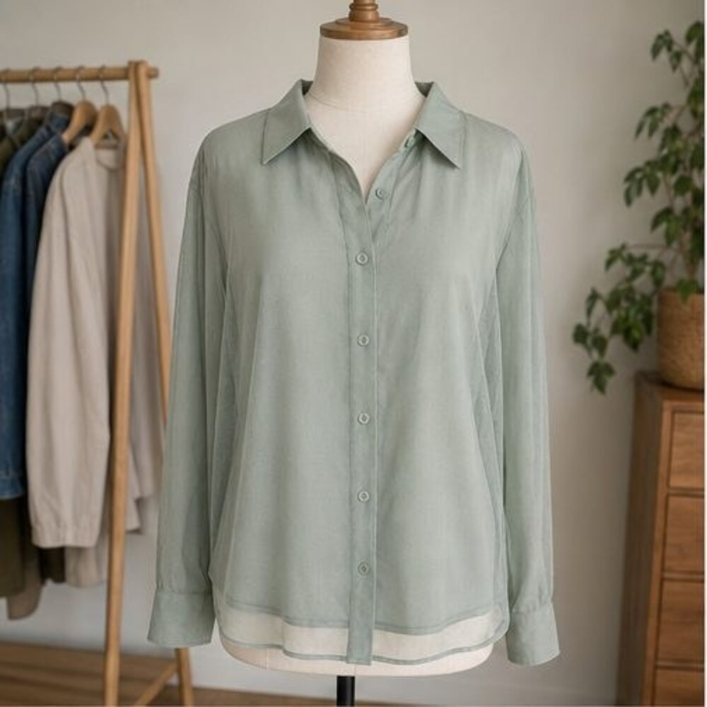 Sage Tunic Blouse